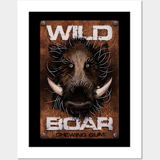 Wild Boar Chewing Gum Posters and Art